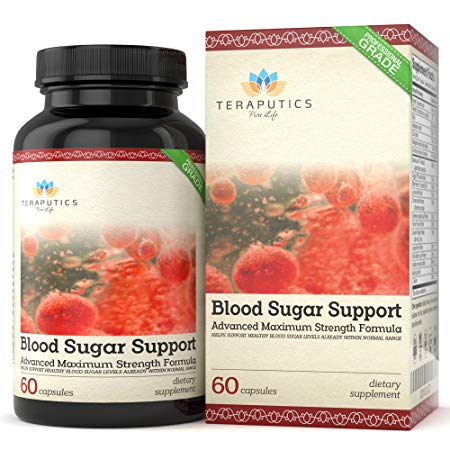 Blood Sugar Support - 20 Premium Ingredients - Alpha Lipoic Acid, Cinnamon, Chromium, Manganese   16 More, 600mg, 60 Servings, Full Spectrum Glucose, Insulin, Cholesterol Control Supplement
