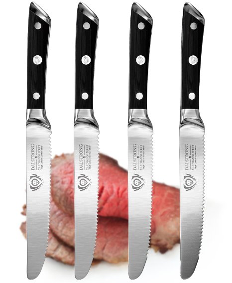 DALSTRONG Steak Knives Set - Gladiator Series - German Steel