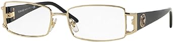 Versace VE1163M Rectangle Eyeglasses For Women   BUNDLE with Designer iWear Eyewear Care Kit