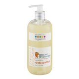 Natures Baby Organics Shampoo and Body Wash Vanilla Tangerine 16-Ounce Bottles Pack of 2