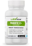 Probiotic 12 60 Capsules by LES Labs 8226 10 Billion CFU  12 Strains 8226 DRcaps8482 Patented Delievery System 8226 Digestive and Immune Support 8226 Natural Formula 8226 100 Money Back Guarantee