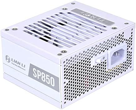 LIAN LI SP 850 80  Gold, White Color, Performance SFX Form Factor Power Supply - SP850 White