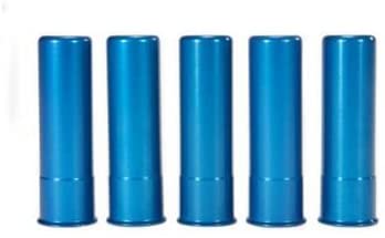 A-ZOOM, Shotgun Metal Snap Caps, 20 Gauge, Blue, Package of 5