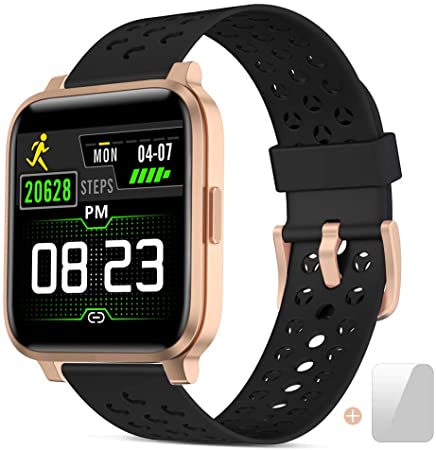 Smart Watch Fitness Tracker for Women Men Activity Watch and Heart Rate Monitor Waterproof Smart Bracelet with Sleep Monitor Pedometer Calorie Stopwatch with 16 Sport Modes.