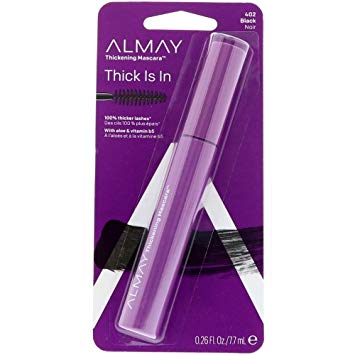 Almay Thickening Mascara, Black [402] 0.26 oz (Pack of 2)