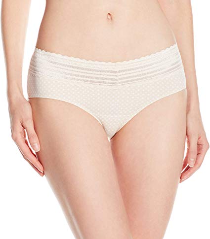 Warner's Women's No Pinching No Problems Lace Hipster Panty