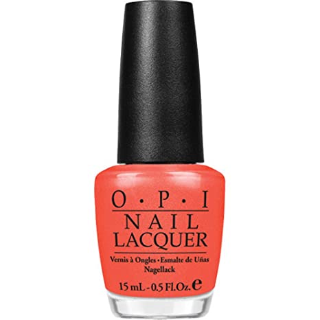 OPI Nail Lacquer, Too Hot Pink to Hold'em, 0.5 Fluid Ounce