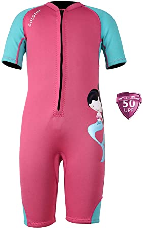 Kids Wetsuits Shorty Youth Wetsuit 2mm Neoprene Swimsuit for Kids Boys Girls Toddler Water Aerobics Swimming Diving Surfing