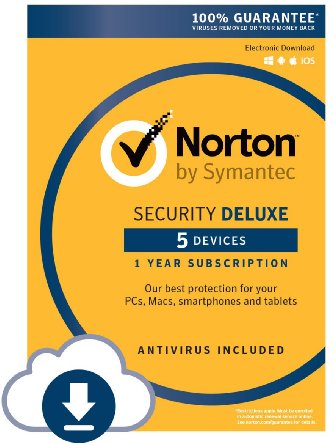 Norton Security Deluxe - 5 Devices PCMac Download