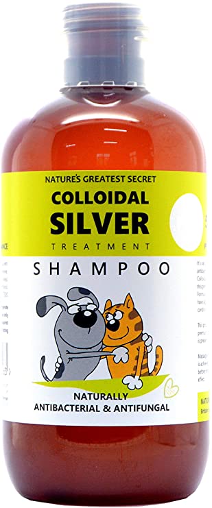 Nature's Greatest Secret Colloidal Silver Antibacterial Pets Shampoo, 250 ml
