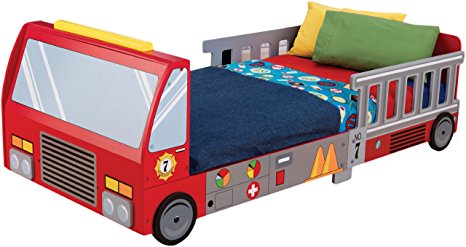 KidKraft Fire Truck Toddler Bed