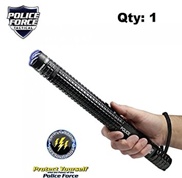 Police Force 12,000,000- HEAVY DUTY- Tactical Stun Flashlight- Qty 1