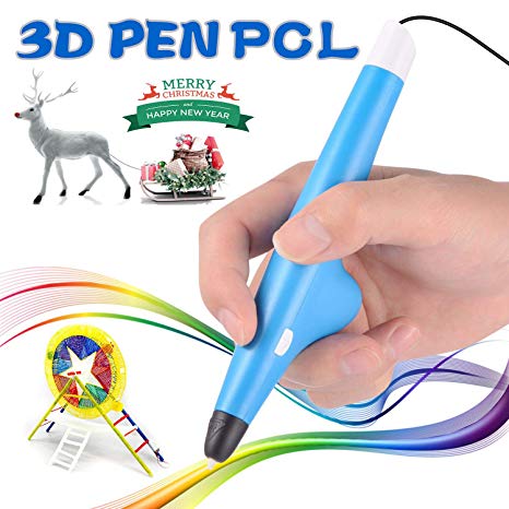 3D Pen,THINKIDEA 3D Printing Pen Compatible with 1.75mm Low Temperature PCL Filament,Newest Gift Toy for Kids and Adults,Children's Safety Create Doodle DIY Arts and Crafts,No Smell