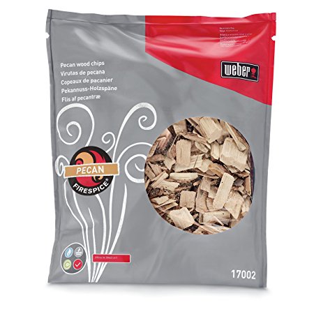 Weber 17002 Pecan Wood Chips, 3-Pound