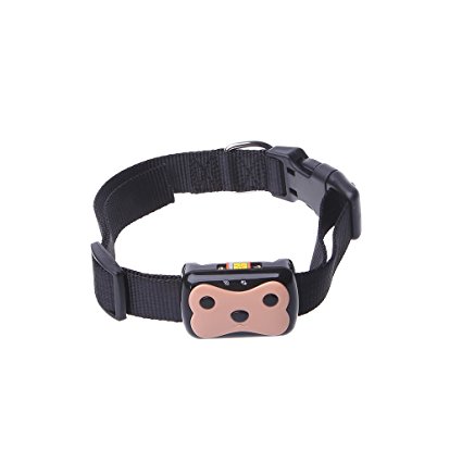 SupremeLife Pet Mini GPS Tracker, Waterproof, Dustproof, Shockproof, GPS LBS Dual Mode Position, Pet Dog Cat Kids Collar ID Locator Tracking Loss Prevention