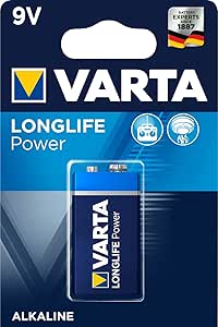 Varta 46826 6LR61/6LP3146/9V Block (4922) Batteria alcalina al manganese 9V