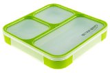 Better Bento Lunch Box the Classic Square Ultra-thin Leak Proof Container Green