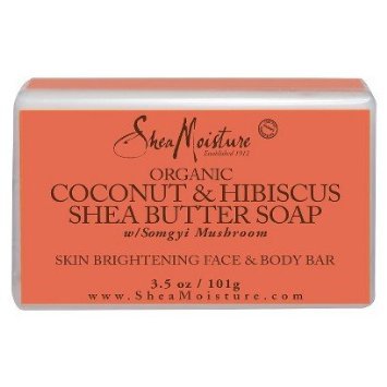 SheaMoisture Coconut & Hibiscus Shea Butter Soap - 3.5 oz