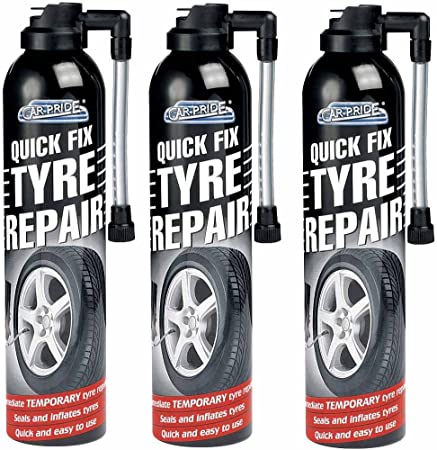 DPNY 3X EMERGENCY FLAT TYRE FIX SPRAY INFLATE PUNCTURE REPAIR KIT