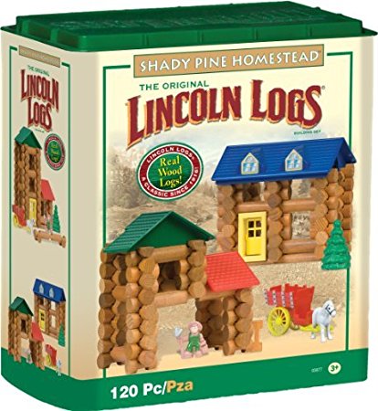 Lincoln Logs Shady Pine Homestead 120 Pc by Lincoln Logs