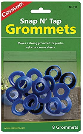 Coghlan's Snap 'n Tap Grommets, 8-Pack