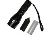 UltraFire CREE XML T6 LED Flashlight 5 Mode Zoomable Torch Flashlight ONLY