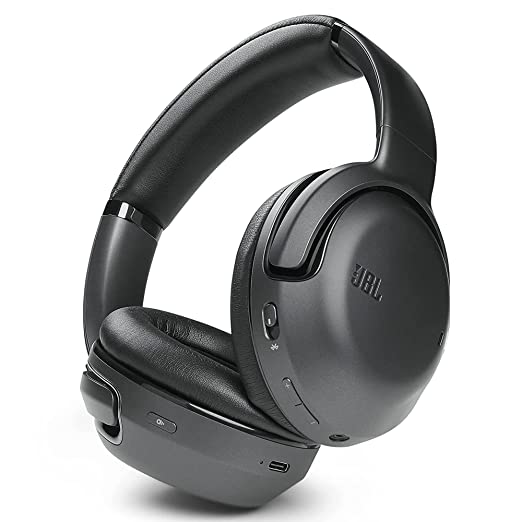 JBL Tour One, True Adaptive Noise Cancellation Headphones, up to 50 Hours Playtime, Quick Charge, JBL Pro Sound, Hi-Res Certified, 4-Mic Technology for Crystal Clear Calls & Alexa Built-in (Black)