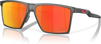 Oakley Futurity Sunglasses Satin Grey Smoke with Prizm Ruby Polarized Lens 57mm