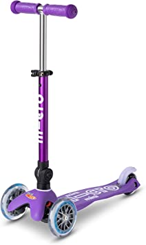 Micro Kickboard - Foldable Mini Deluxe Scooter, 3-Wheeled, Lean-to-Steer, Swiss-Designed, Award-Winning for Toddlers and Preschoolers Ages 2-5