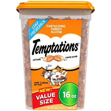 Temptations Classic Treats for Cats Tantalizing Turkey Flavor, 16 oz