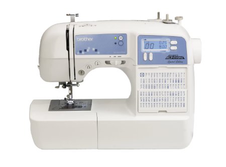 Brother XR9500PRW Project Runway Limited Edition Sewing Machine with 100 Built-in Stitches and Quilting Table