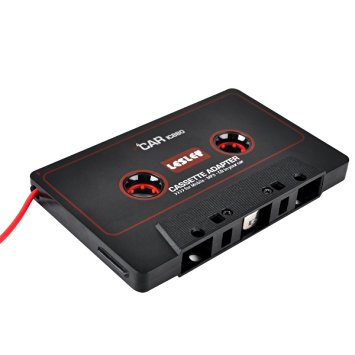 YACN(TM) 3.5mm Car Audio Tape Cassette Adapter - For iPhone iPad iPod MP3 Player CD Radio nano, 3 Feet Long Cable