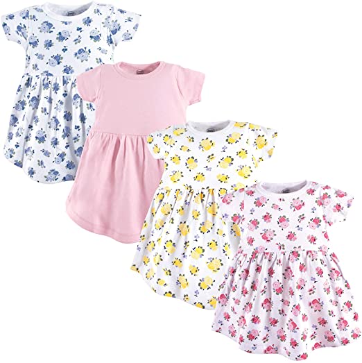 Luvable Friends Unisex-Baby Girls Cotton Dress
