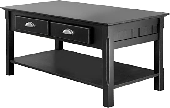 Winsome Wood Black Coffee Table