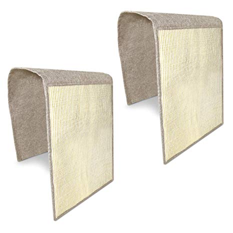 Navaris Cat Scratch Mat Sofa Shield - Natural Sisal Furniture Protector Scratching Pad for Cats - Scratch Carpet for Bed, Chair, Couch, Seat, Stairs