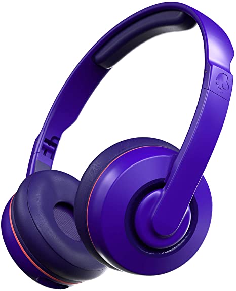 Skullcandy Cassette Wireless On-Ear Headphones, Retro Surf Purple (S5CSW-M725)