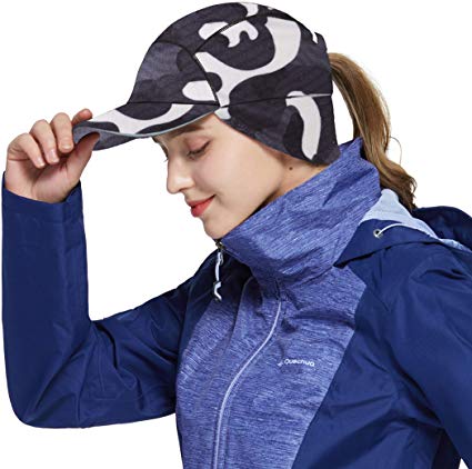 Women Ponytail Winter Fleece Running Earflap Hat Men Windproof Warmer Skull Cap Cycling Ski Baseball Accessories