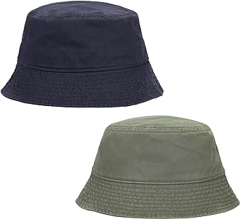 Bioworld 2-Pack Washed 100% Cotton Bucket Hat