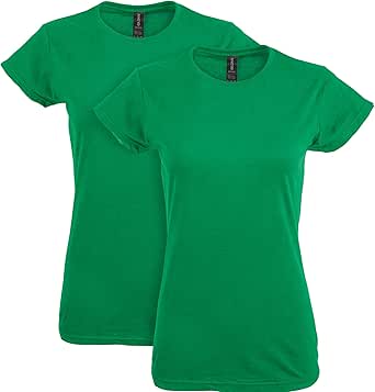 Gildan Women's Softstyle Cotton T-Shirt, Style G64000L, Multipack