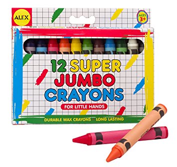 ALEX Toys Artist Studio 12 Super Jumbo Crayons
