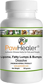 Dissolve Herbal Formula - 100 Grams Powder - Remedy for Fatty Lumps & Bumps in Dogs & Pets
