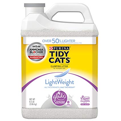 Purina Tidy Cats LightWeight Glade Tough Odor Solutions Clumping Cat Litter