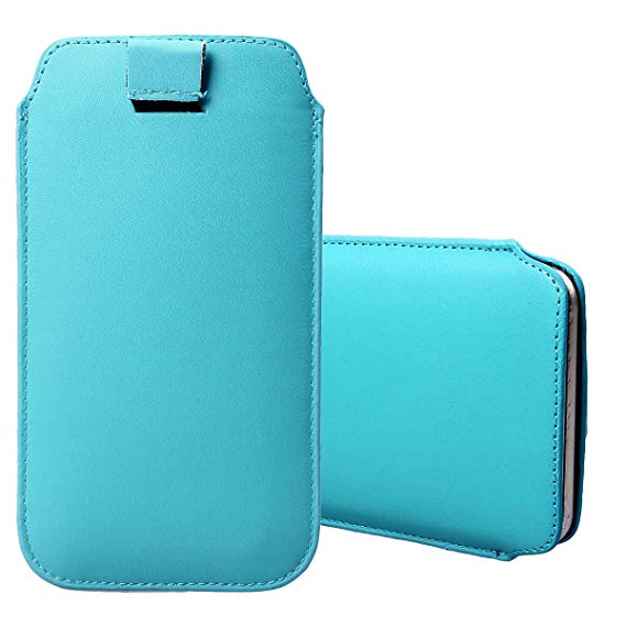 xhorizon™ ZA5 Texture Leather Pure Color PULL TAB Pouch Sleeve Bag Case Cover For iPhone 6 Plus (5,5 inch) With Xhorizon Stylus and Cleaning Cloth