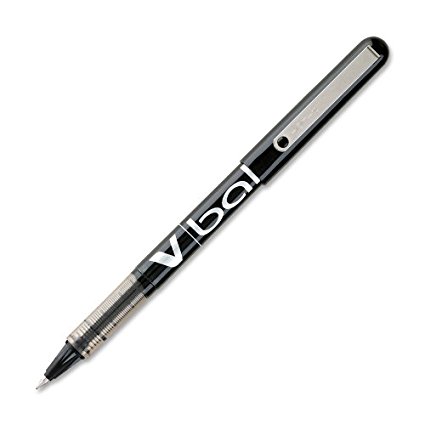 Pilot VBall Liquid Ink Stick Rolling Ball Pens, Extra Fine Point, Black Ink, Dozen Box (35200)