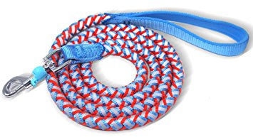 YOGADOG Reflective Dog Leash with Padded Handle and Lock Hook