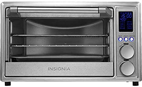 Insignia - 6-Slice Toaster Oven with Air Frying - Stainless