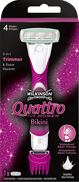 Wilkinson Sword Quattro Bikini Razor For Women