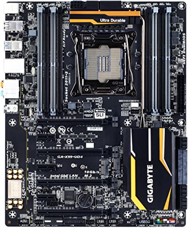 Gigabyte Intel LGA 2011-3 X99 4way SLI/CrossFireX ATX Motherboards GA-X99-UD4