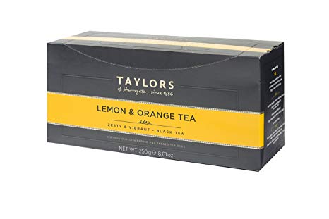 Taylors of Harrogate Lemon & Orange Black Tea, 100 Teabags