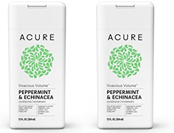 Acure Organics Pure Mint and Echinacea Stem Cell Volume Natural Conditioner (Pack of 2)